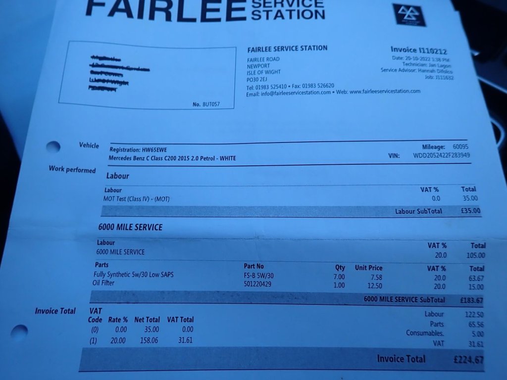 Used Mercedes-Benz C Class 2015 for sale - 77437023: Photo 12