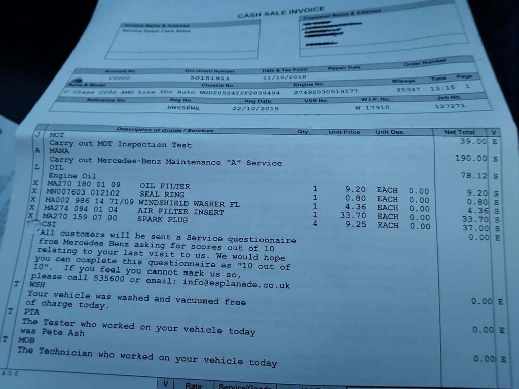 Used Mercedes-Benz C Class 2015 for sale - 77437023: Photo 9