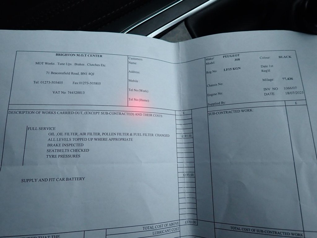 Used Peugeot 308 2015 for sale - 77250560: Photo 10