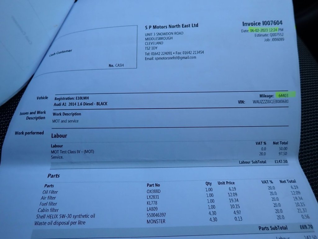 Used Audi A1 2014 for sale - 77007619: Photo 33