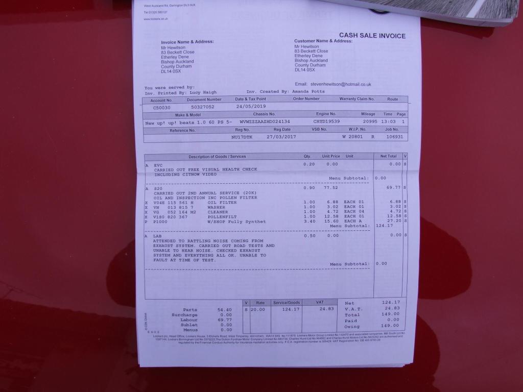 Used Volkswagen up! 2017 for sale - 76209944: Photo 33