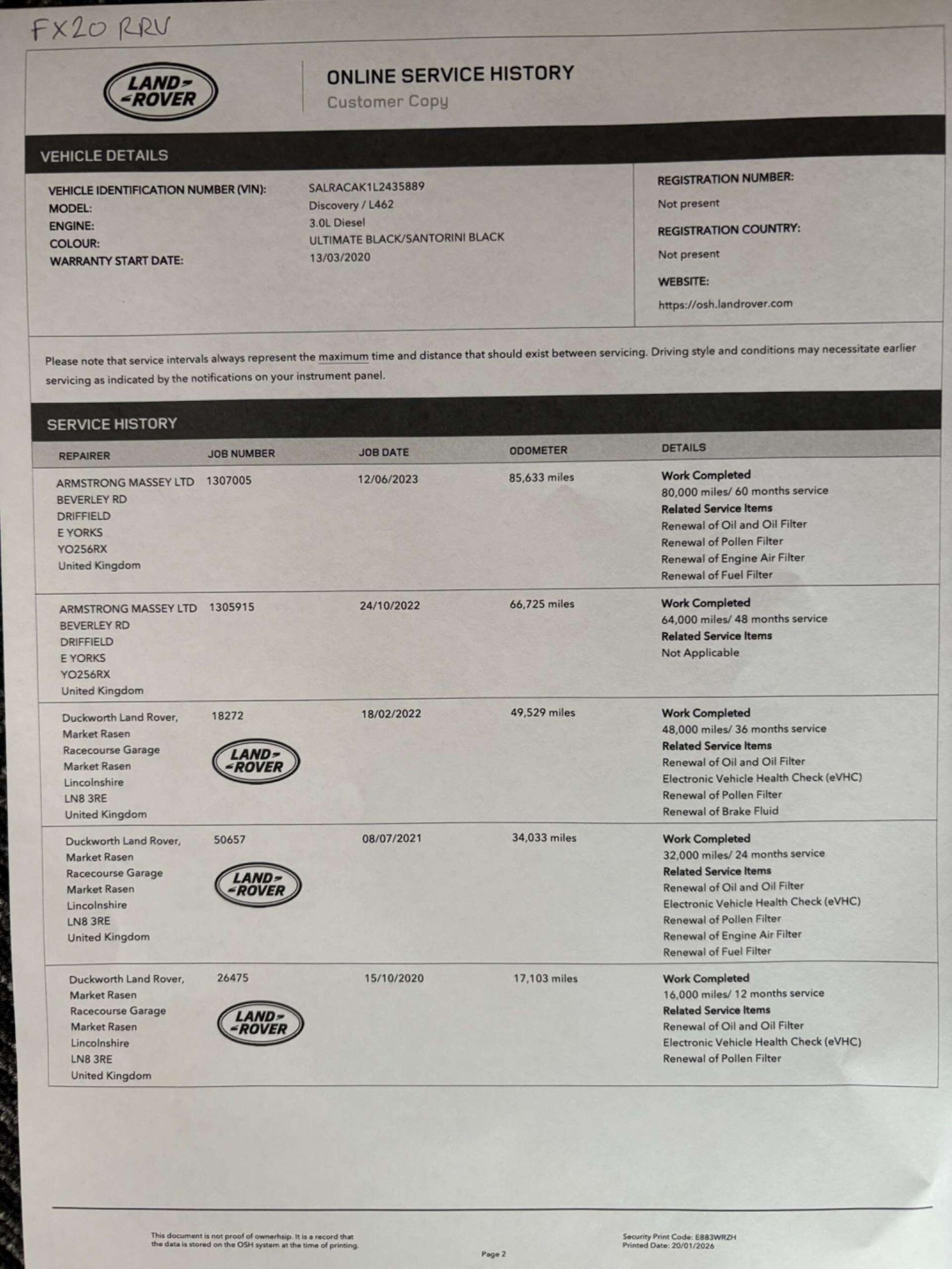 Used Land Rover Discovery 2020 for sale - 77496533: Photo 16