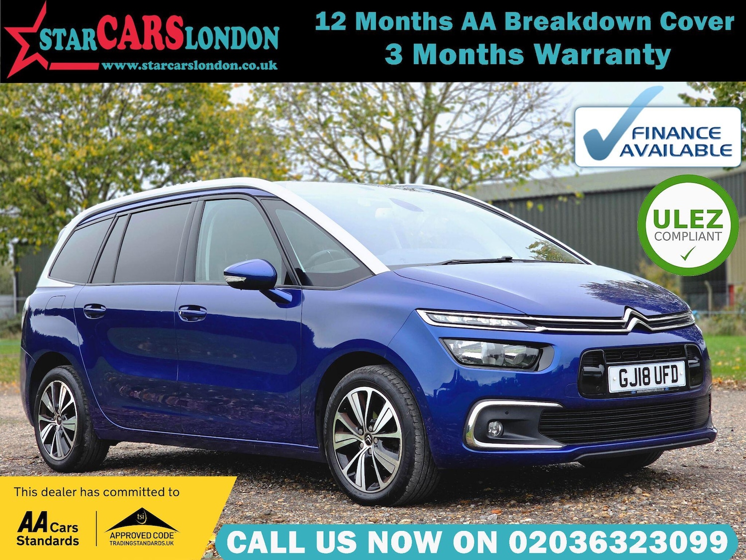 Used Citroen C4 Grand Picasso 2018 for sale - 76381283: Photo 1
