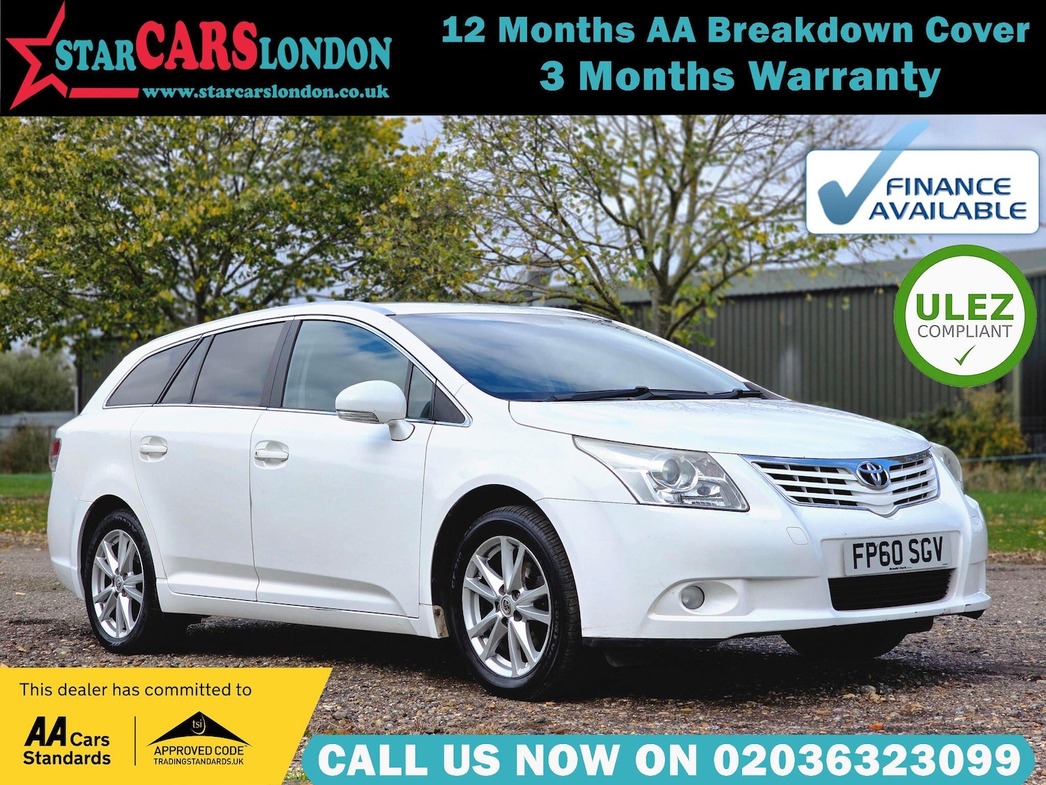 Used Toyota Avensis 2010 for sale - 76388121: Photo 1