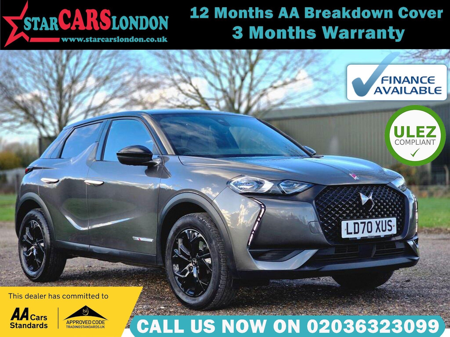 Used DS Automobiles DS 3 Crossback 2020 for sale - 76781550: Photo 1