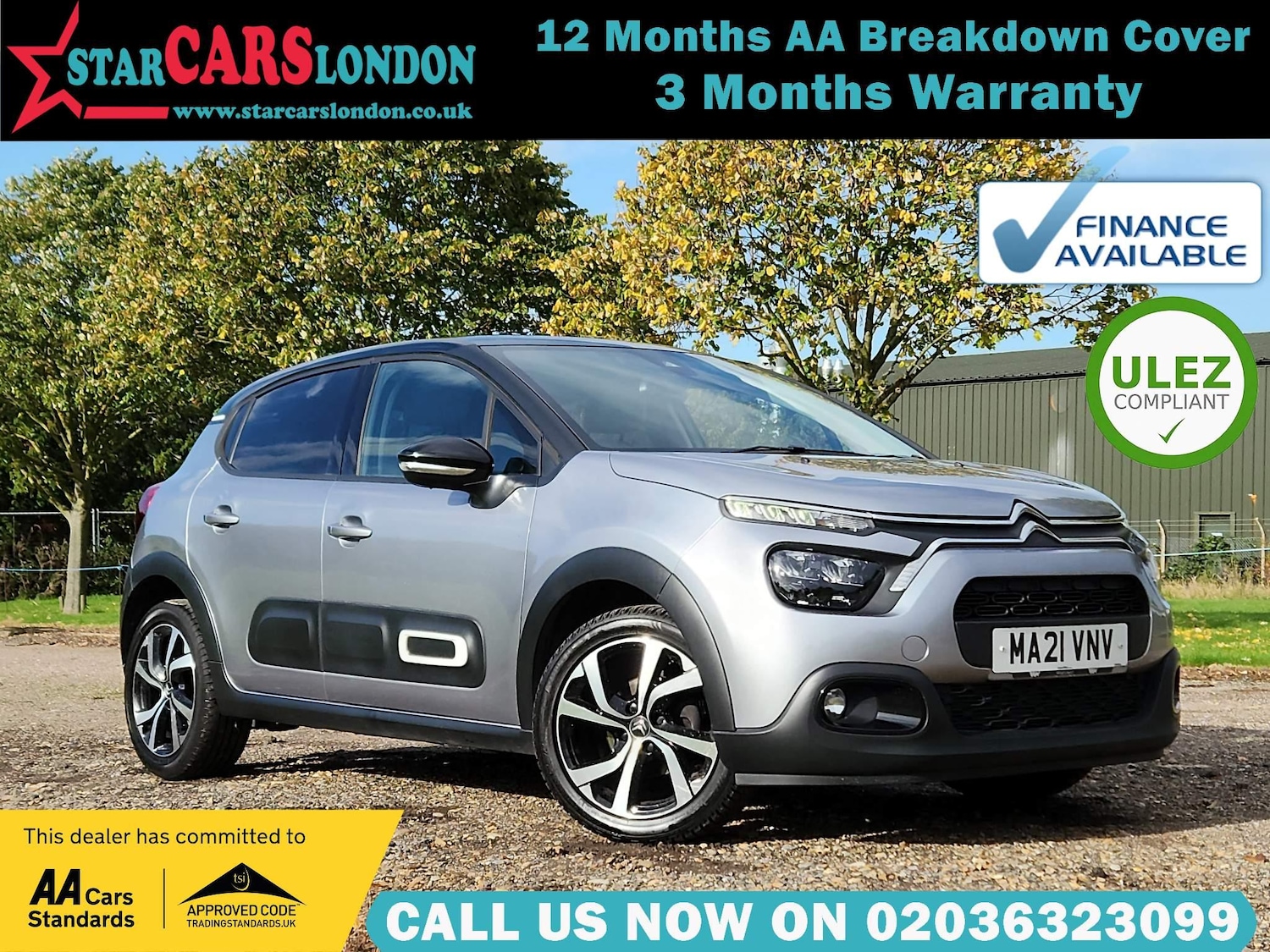 Used Citroen C3 2021 for sale - 76122581: Photo 1