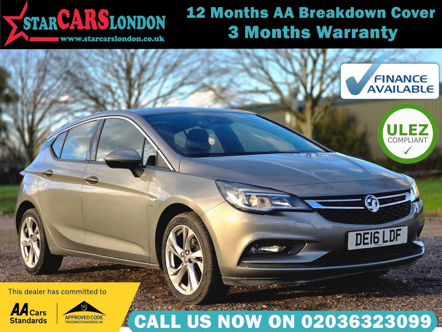 Used Vauxhall Astra 2016 for sale - 76801168: Photo 1
