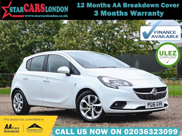 Used Vauxhall Corsa 2016 for sale - 76001787: Photo 1