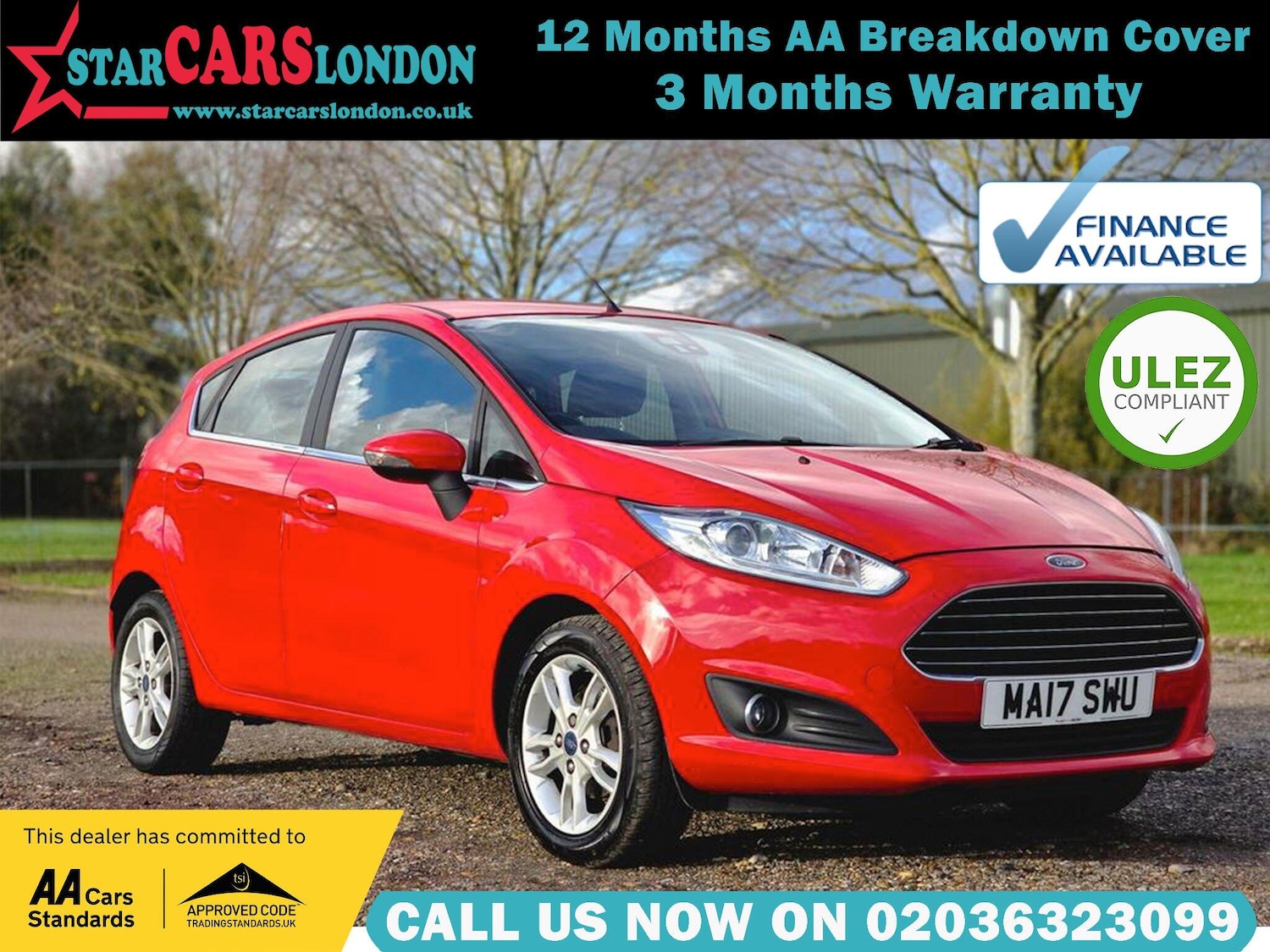 Used Ford Fiesta 2017 for sale - 76742970: Photo 1