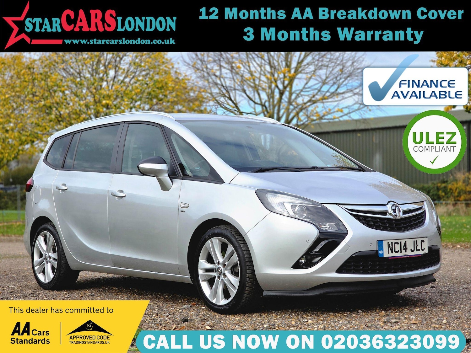 Used Vauxhall Zafira 2014 for sale - 76485073: Photo 1