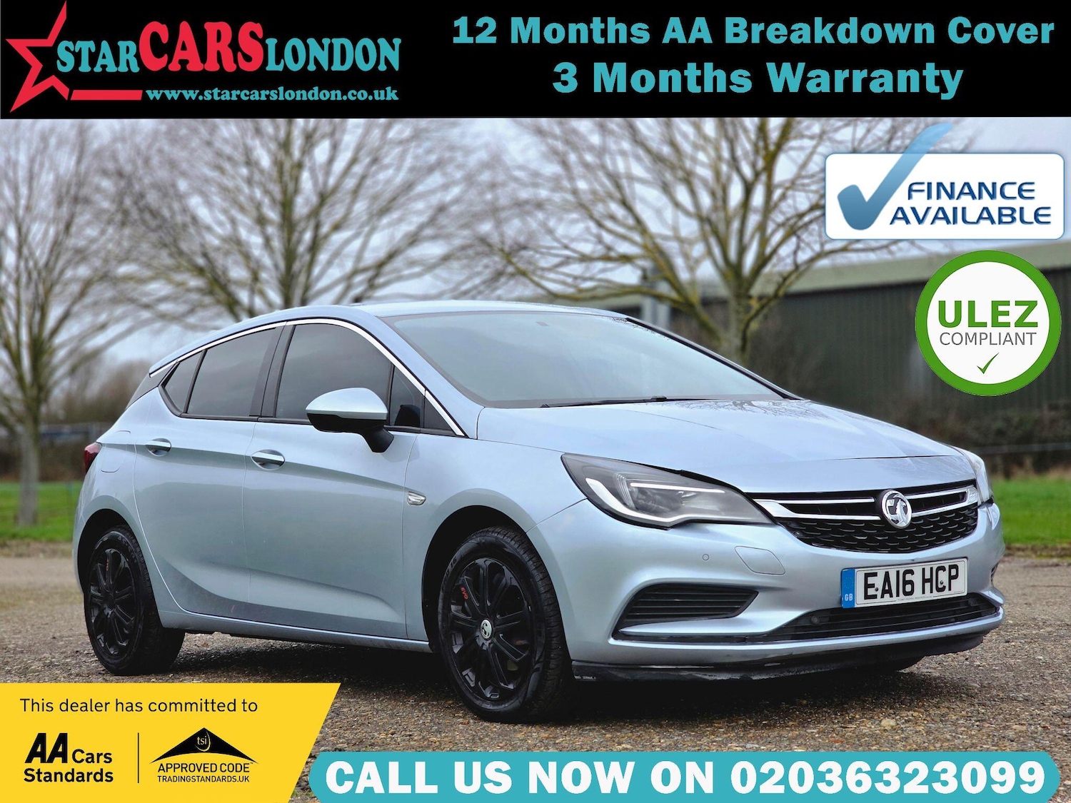 Used Vauxhall Astra 2016 for sale - 77646191: Photo 1