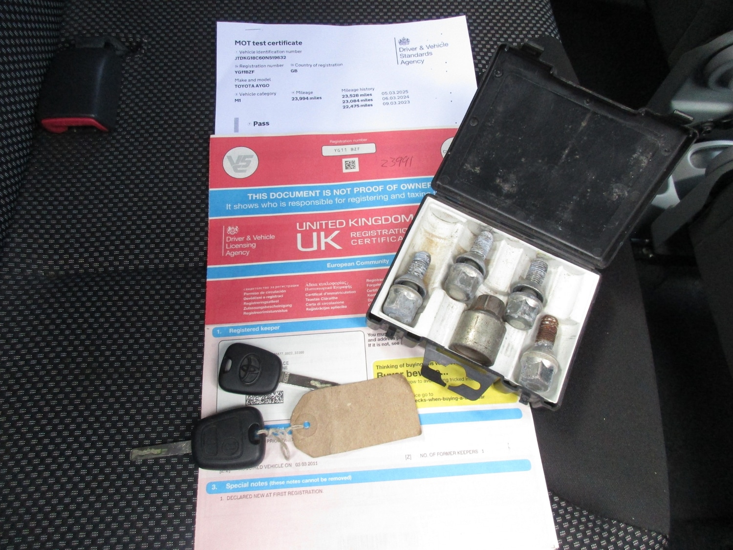 Used Toyota AYGO 2011 for sale - 78053948: Photo 6