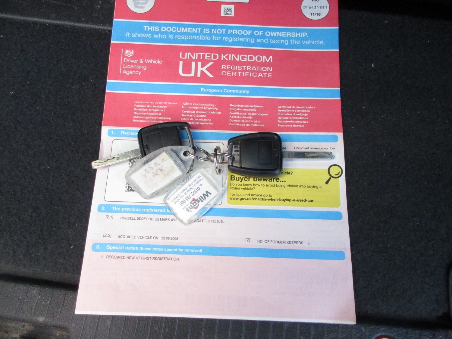 Used Vauxhall Zafira 2005 for sale - 78182359: Photo 19