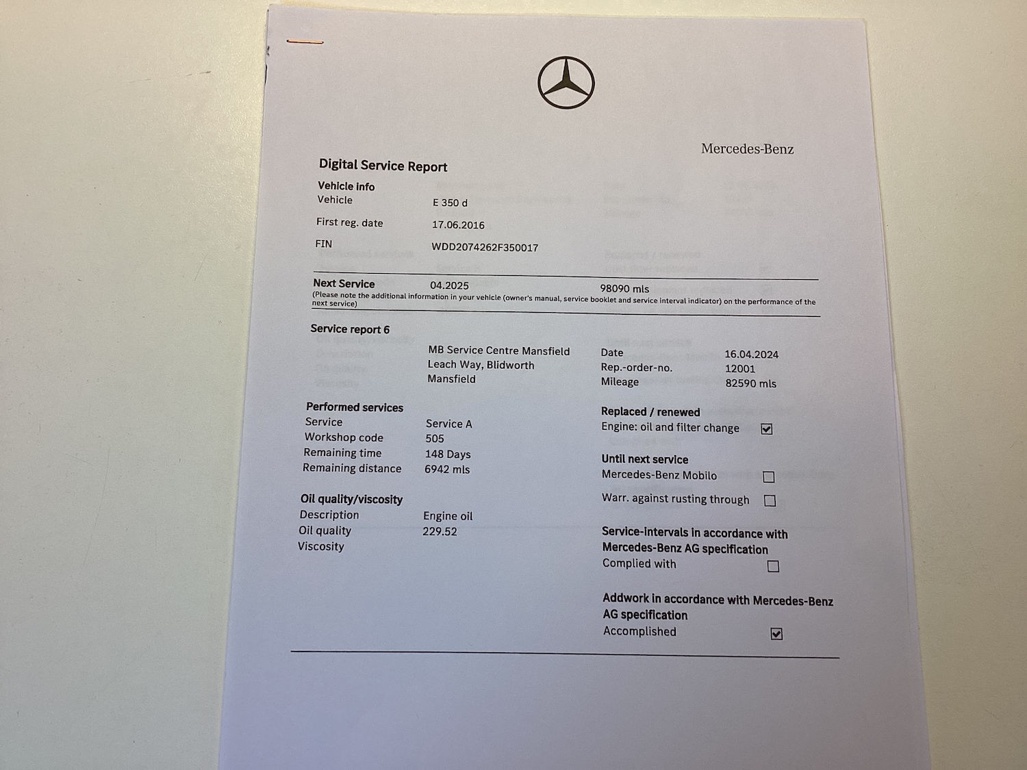 Used Mercedes-Benz E Class 2016 for sale - 77804973: Photo 22