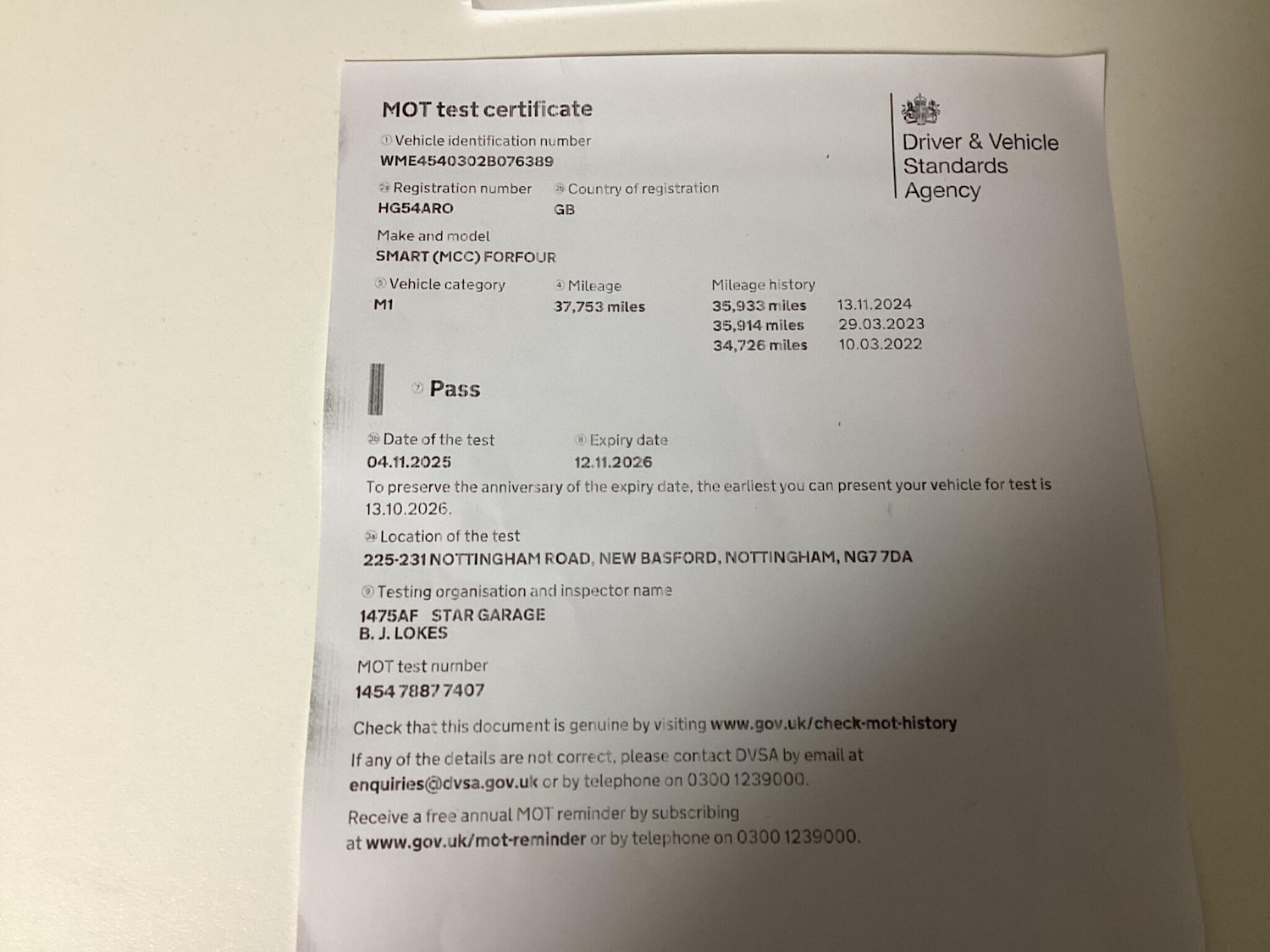 Used smart forfour 2005 for sale - 77029152: Photo 6