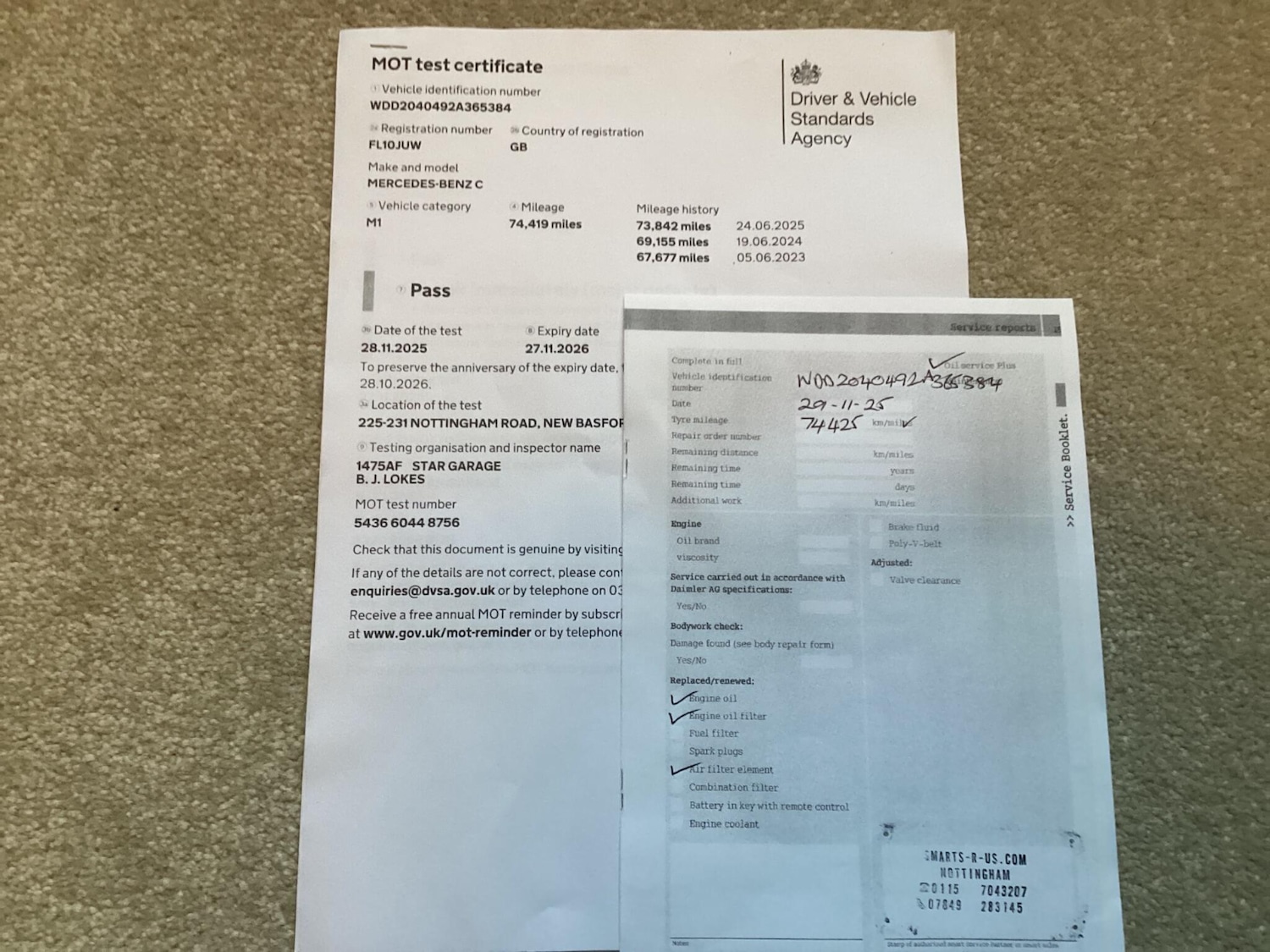 Used Mercedes-Benz C Class 2010 for sale - 77103389: Photo 47