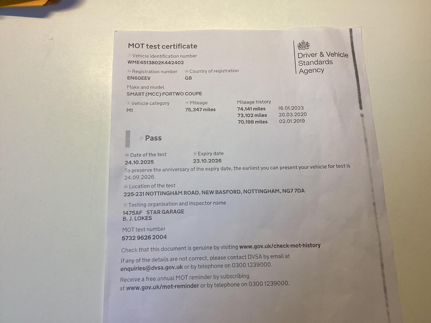 Used smart fortwo 2011 for sale - 77707509: Photo 26