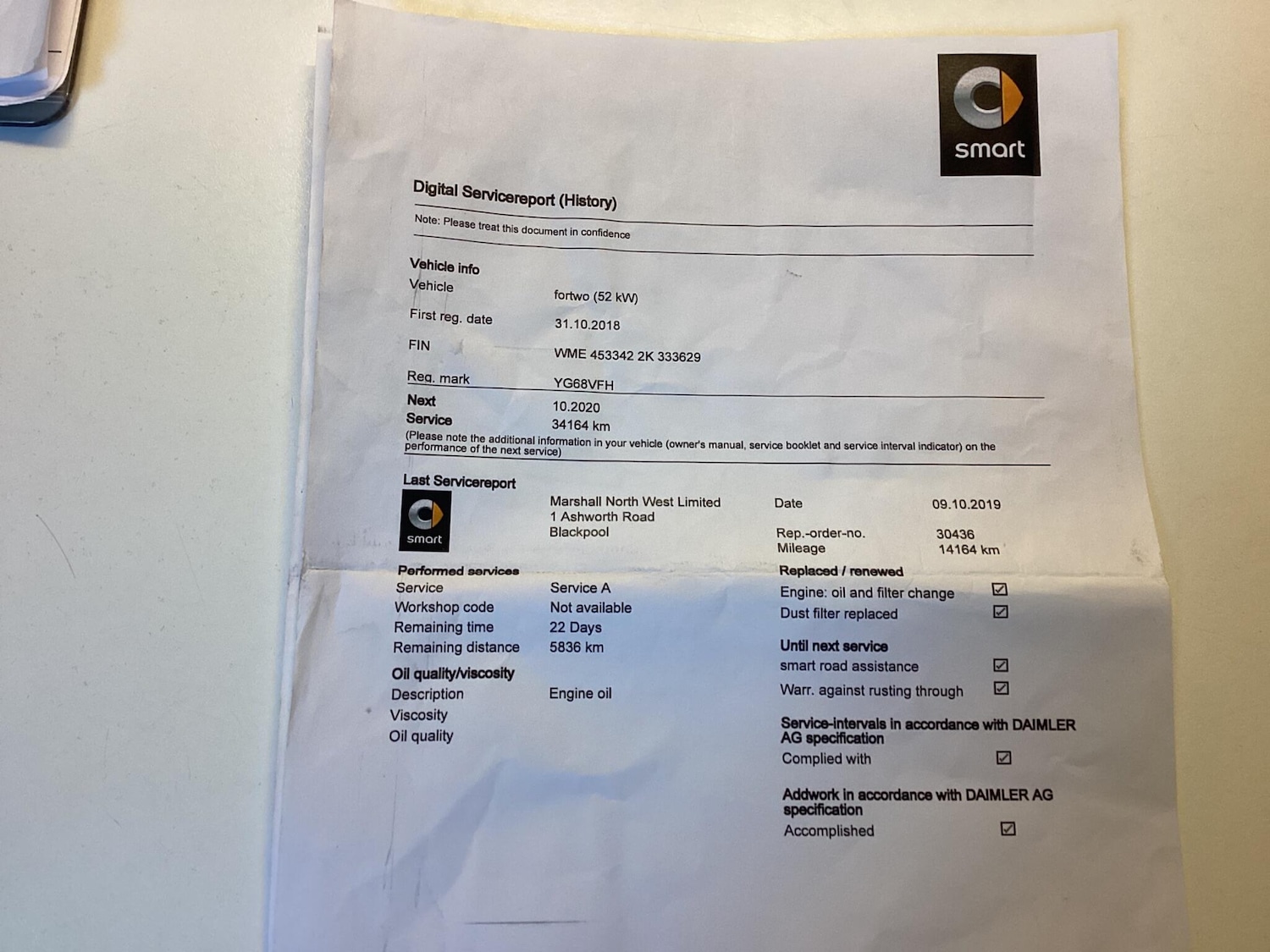 Used smart fortwo 2018 for sale - 77103387: Photo 31