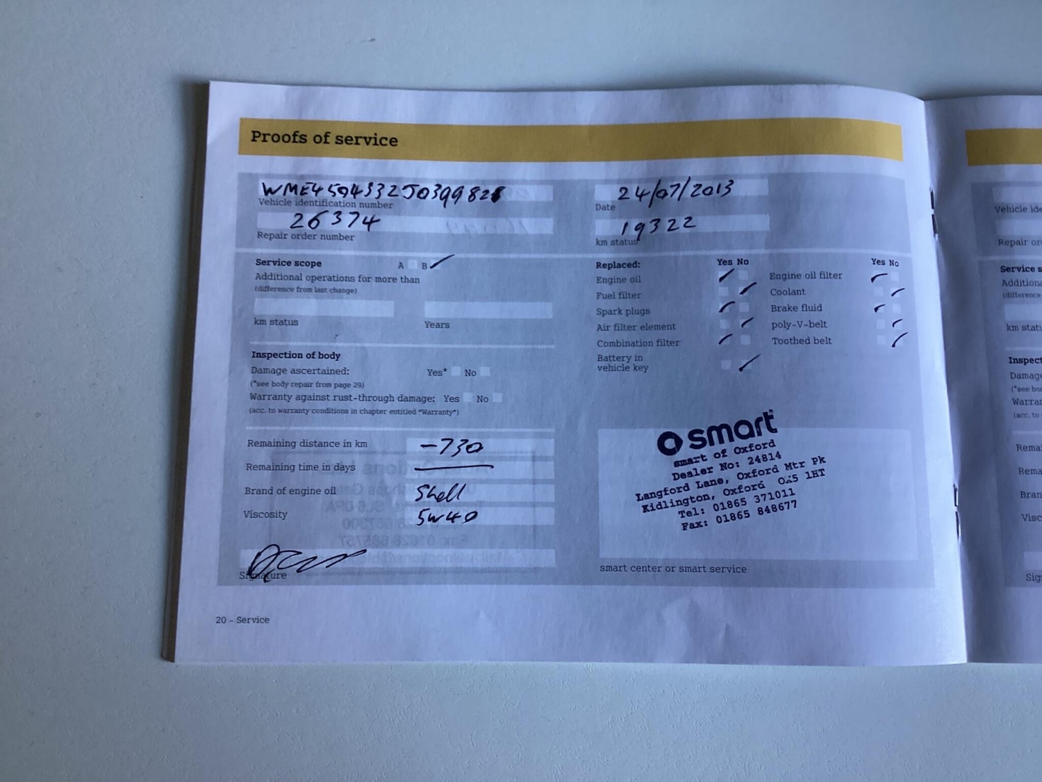 Used smart forfour 2003 for sale - 77029684: Photo 26