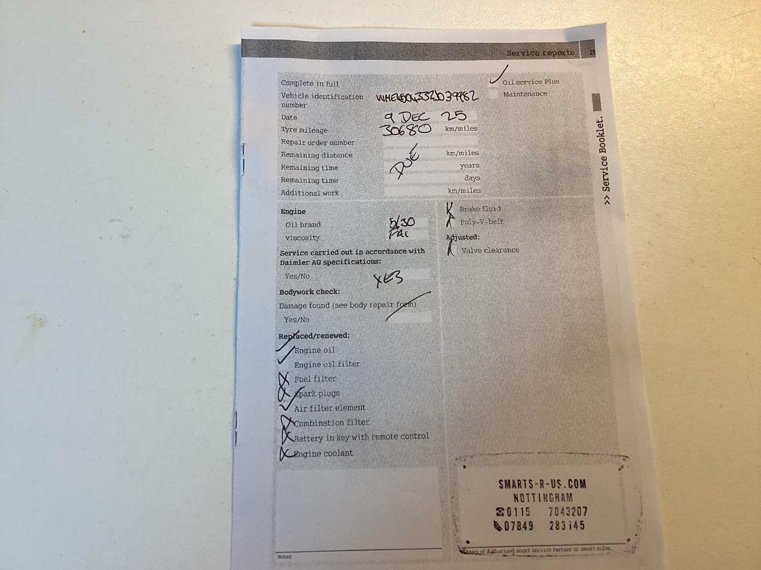 Used smart forfour 2003 for sale - 77029684: Photo 32