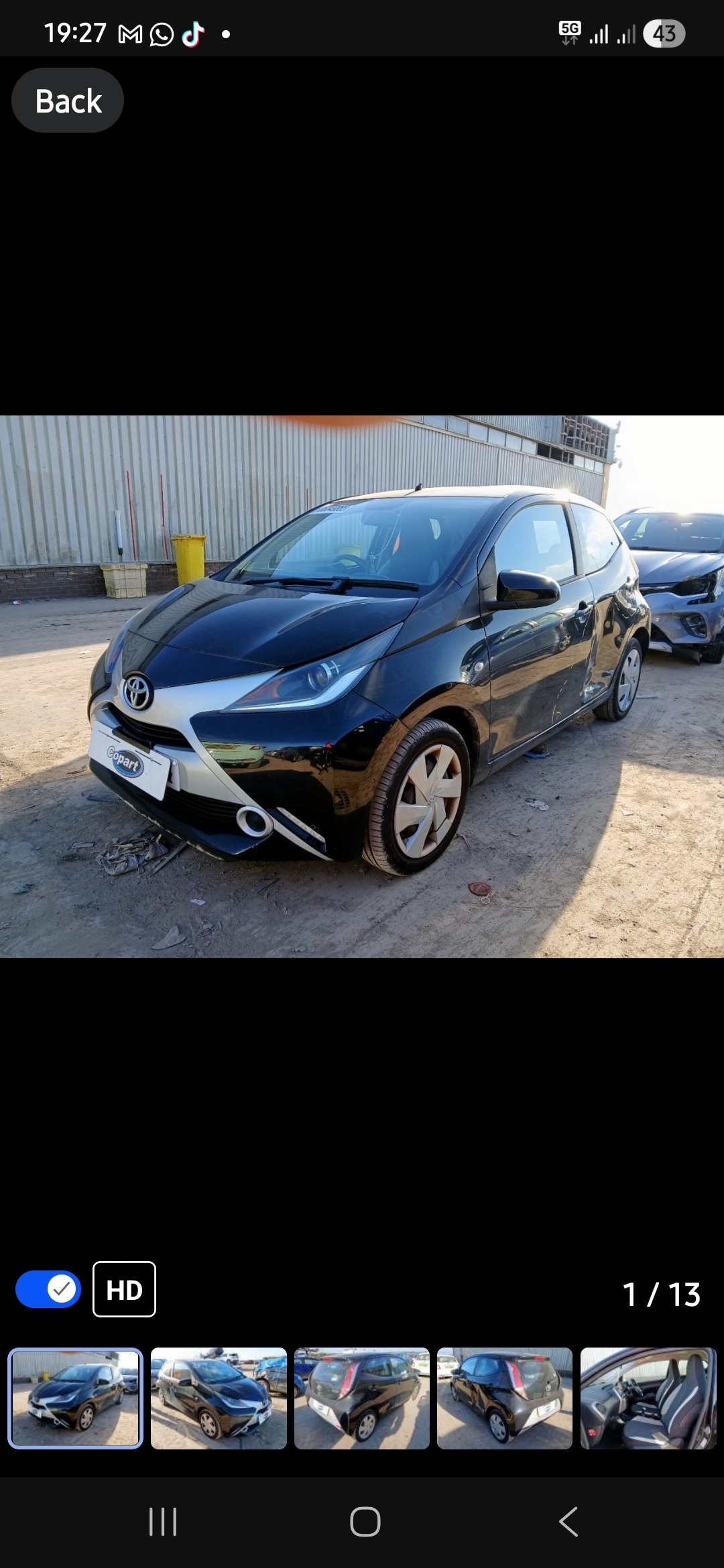 Used Toyota AYGO 2016 for sale - 76712326: Photo 1