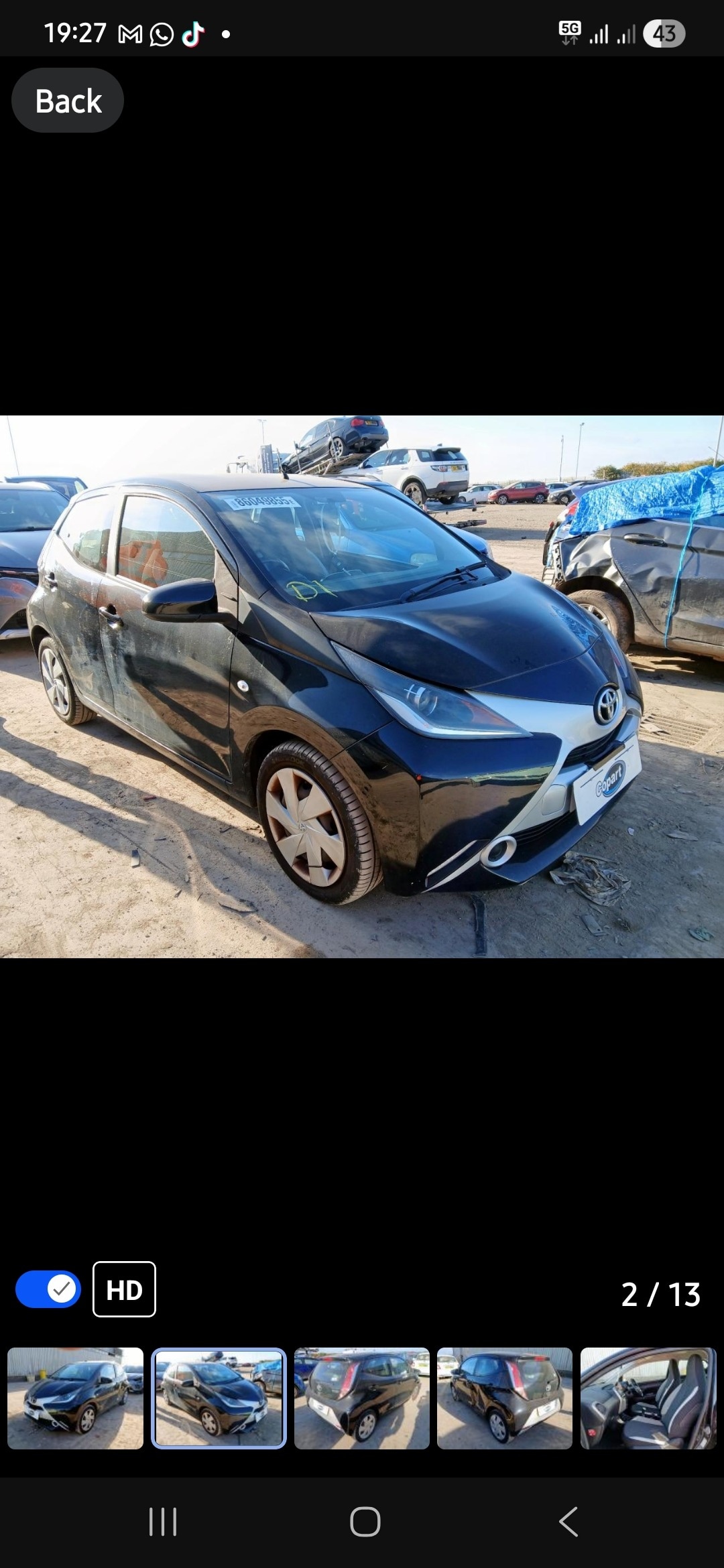 Used Toyota AYGO 2016 for sale - 76712326: Photo 2