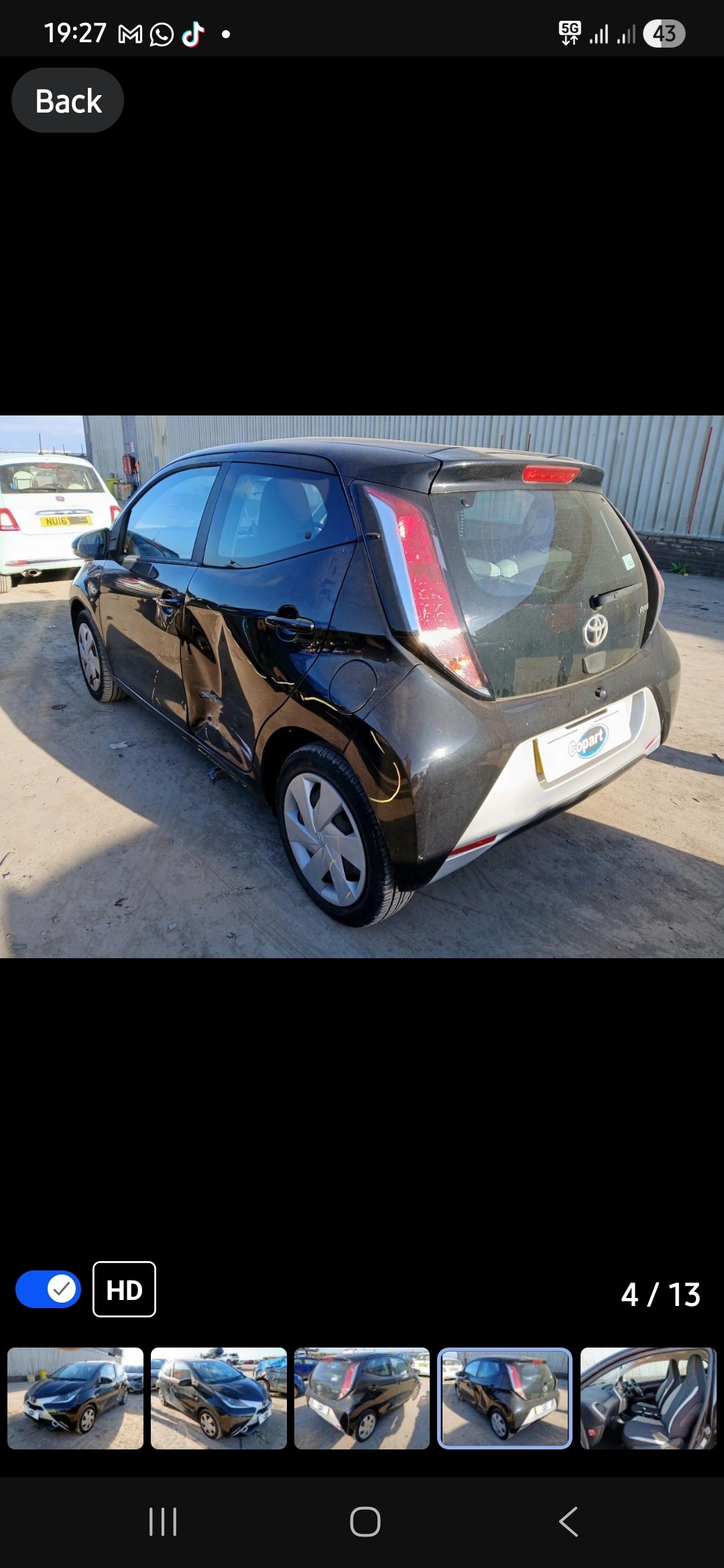 Used Toyota AYGO 2016 for sale - 76712326: Photo 4