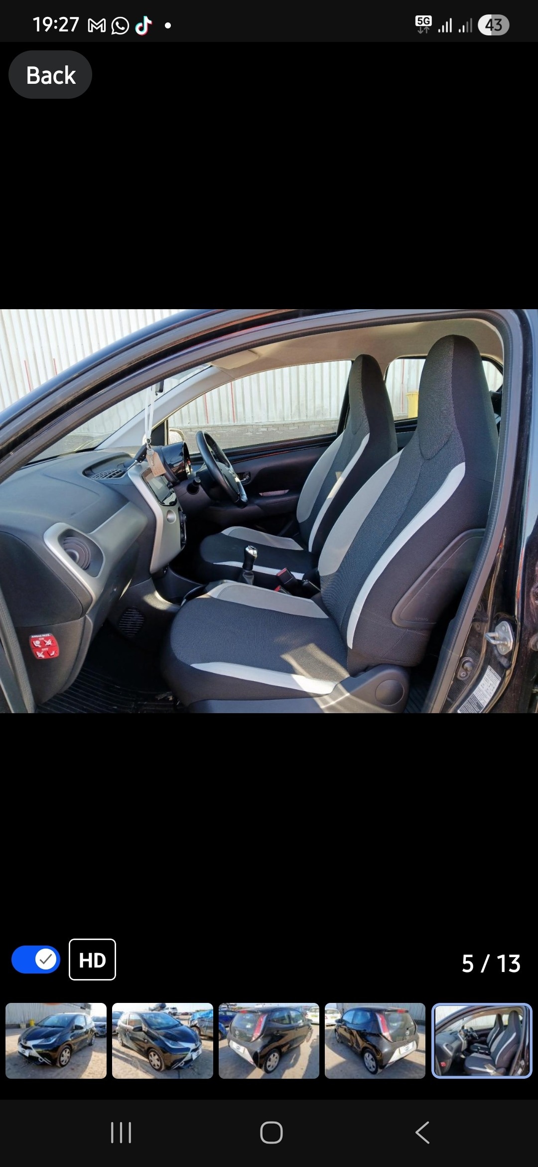 Used Toyota AYGO 2016 for sale - 76712326: Photo 5