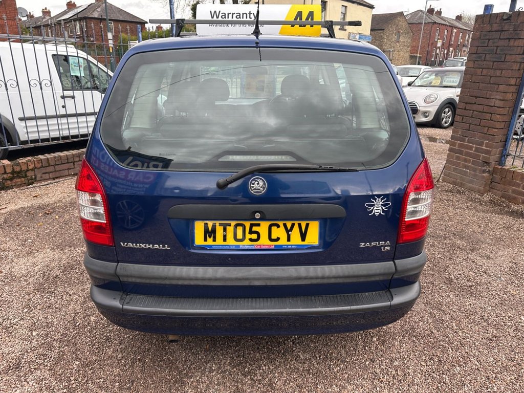 Used Vauxhall Zafira 2005 for sale - 76400429: Photo 7