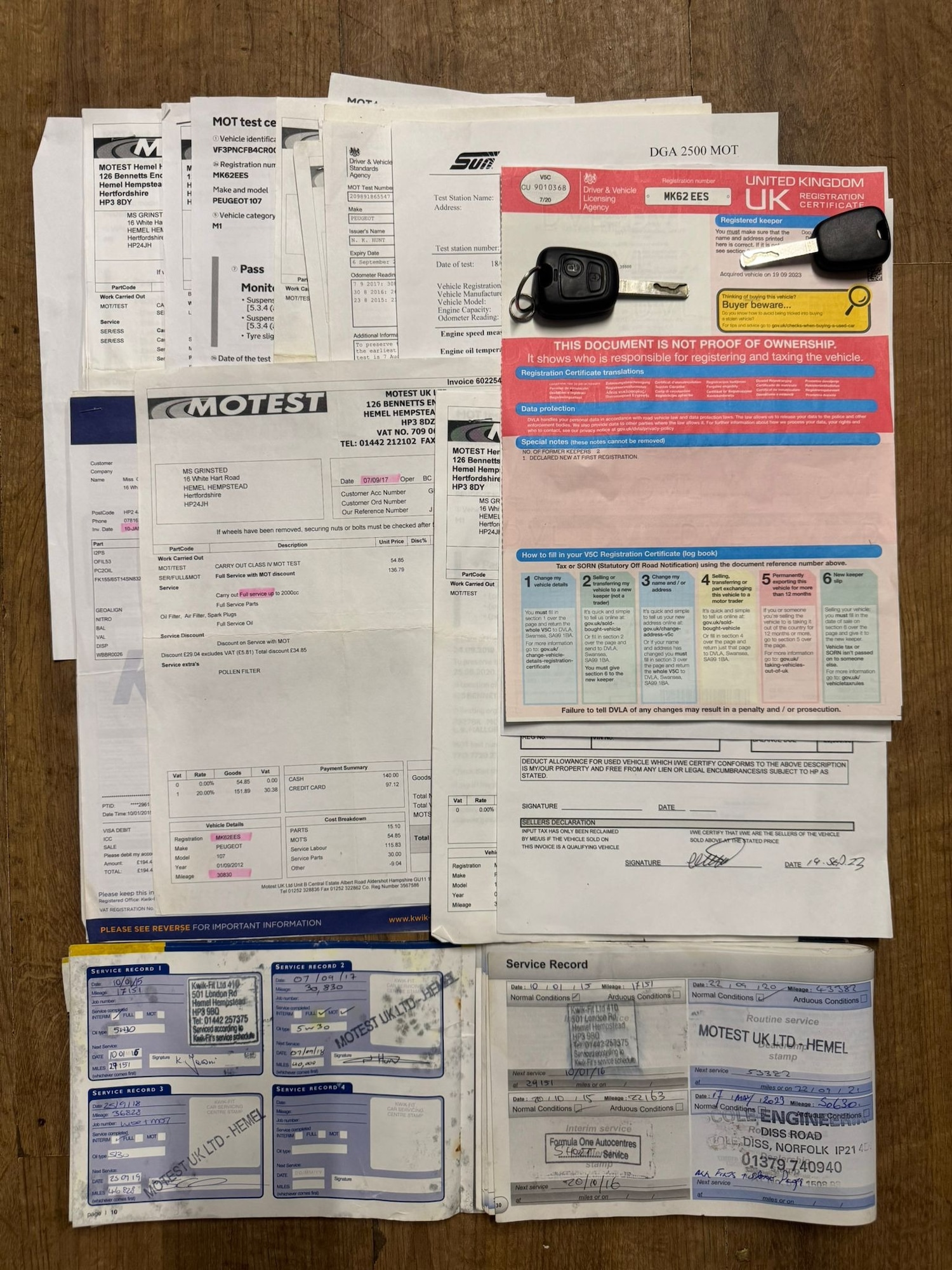 Used Peugeot 107 2012 for sale - 77541210: Photo 37