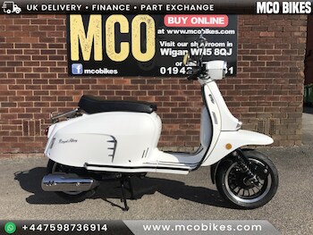 Used Royal Alloy GT125 AC CBS E5 Pre Reg 74 Plate undefined for sale - bike-78453544: Photo