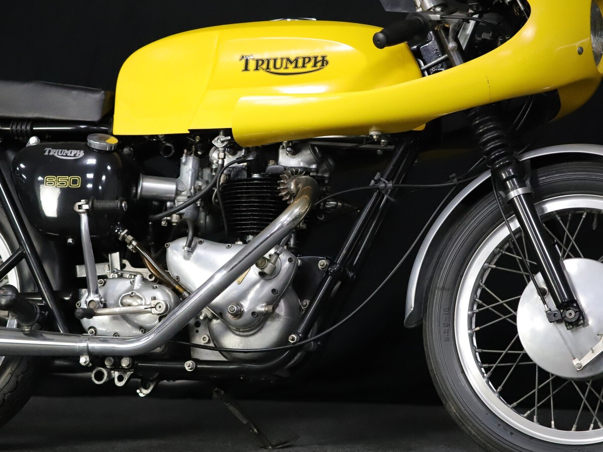 Used Triumph DUPLEX 6T THUNDERBIRD 650 Dunstall Cafe Racer *Te 1961 for sale - 78394634: Photo 4