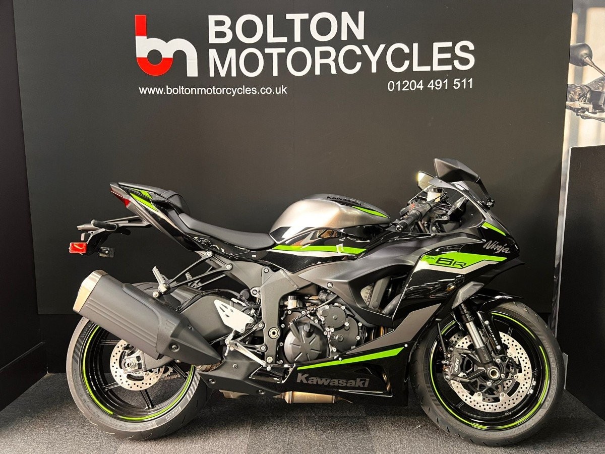 Used Kawasaki Ninja ZX-6R ZX636JSFAN GN1/BK1 for sale - 78394594: Photo 2