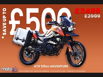 Used MG ATX 125cc Inc Luggage undefined for sale - bike-78395761: Photo