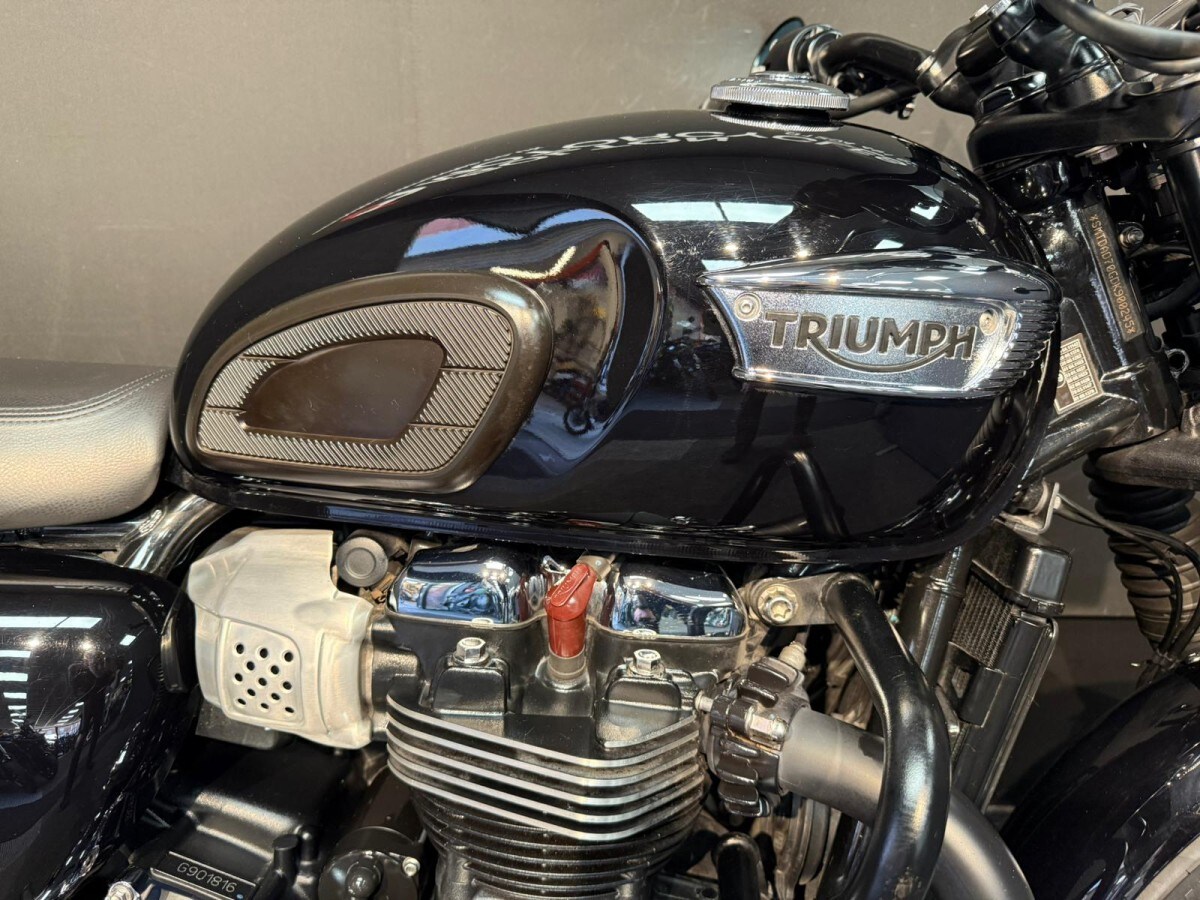 Used Triumph BONNEVILLE T100 BLACK 2019 for sale - 78427943: Photo 12