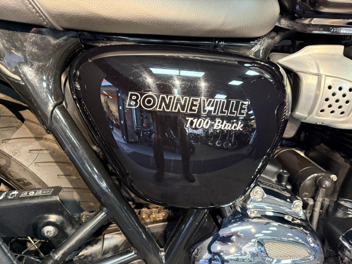 Used Triumph BONNEVILLE T100 BLACK 2019 for sale - 78427943: Photo 15