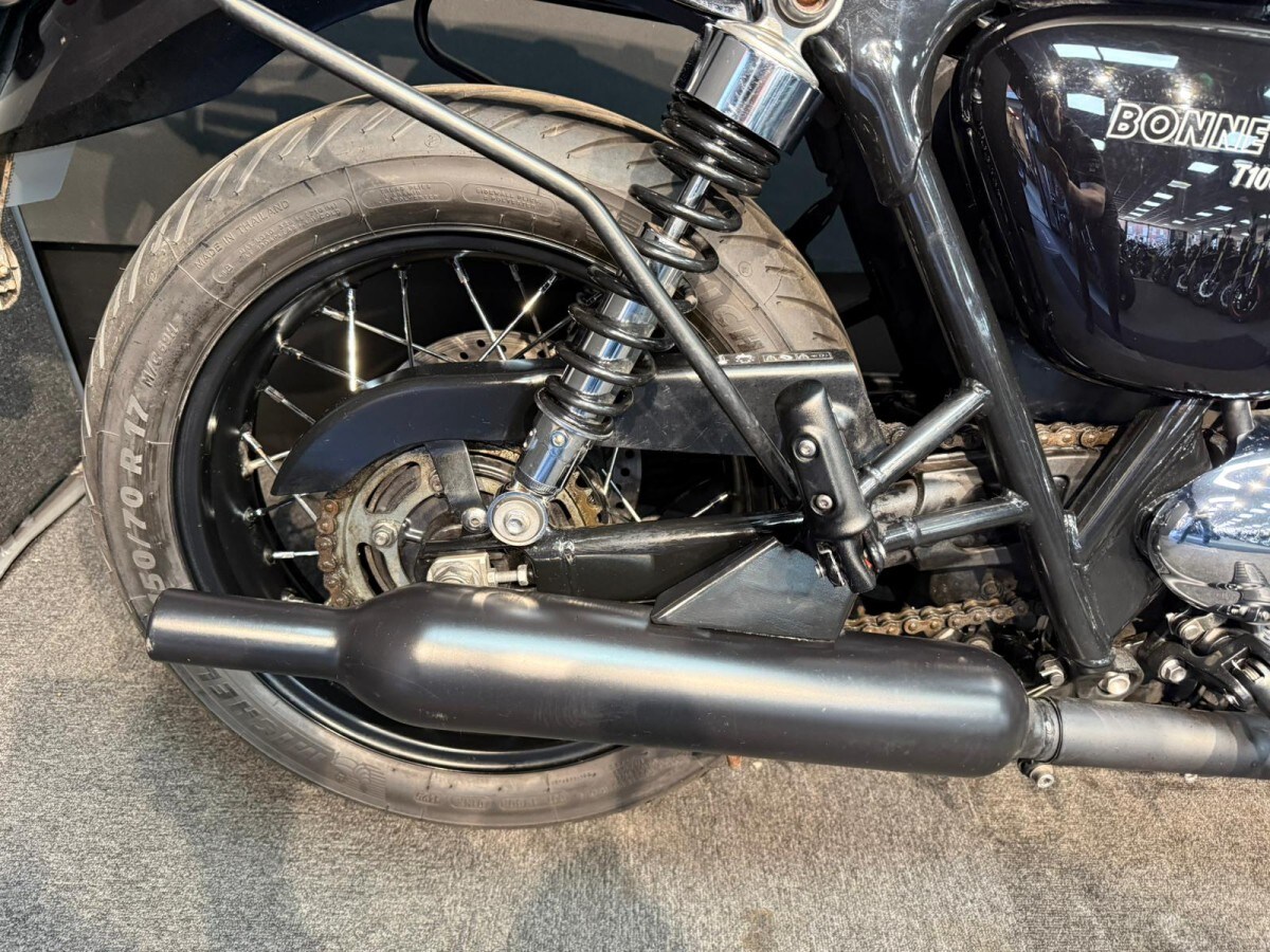 Used Triumph BONNEVILLE T100 BLACK 2019 for sale - 78427943: Photo 18
