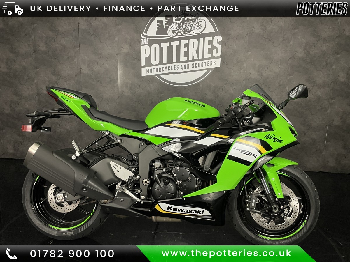 Used Kawasaki Ninja ZX-6R ZX636JSFAN GN1/BK1 for sale - 78396351: Photo 1