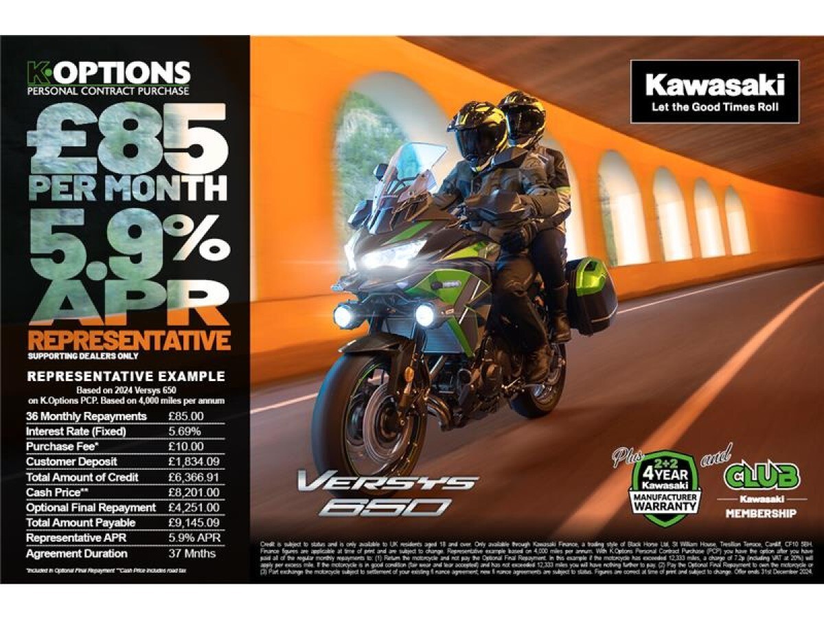 Used Kawasaki Versys 650 GT EX DISPLAY KLE650JSFAN for sale - 78394975: Photo 3