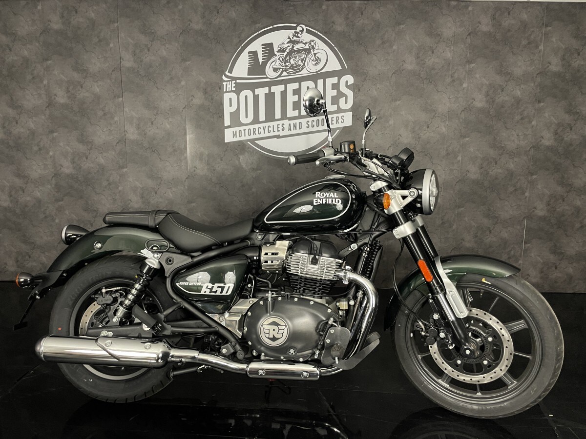 Used Royal Enfield Super Meteor 650 Astral Blue Pre-reg for sale - 78397518: Photo 2