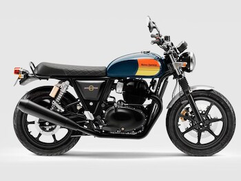Used Royal Enfield Interceptor 650 BARCELONA BLUE undefined for sale - bike-78477423: Photo