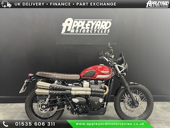 Used Triumph STREET SCRAMBLER 900 2018 for sale - bike-78393145: Photo