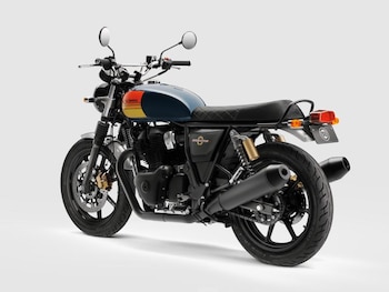 Used Royal Enfield Interceptor 650 BARCELONA BLUE undefined for sale - bike-78394094: Photo