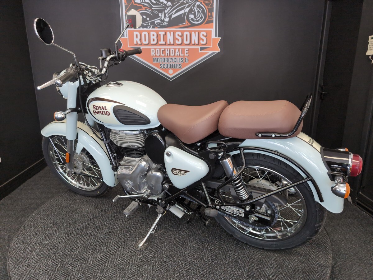 Used Royal Enfield CLASSIC 350 HALCYON GREY for sale - 78396297: Photo 10