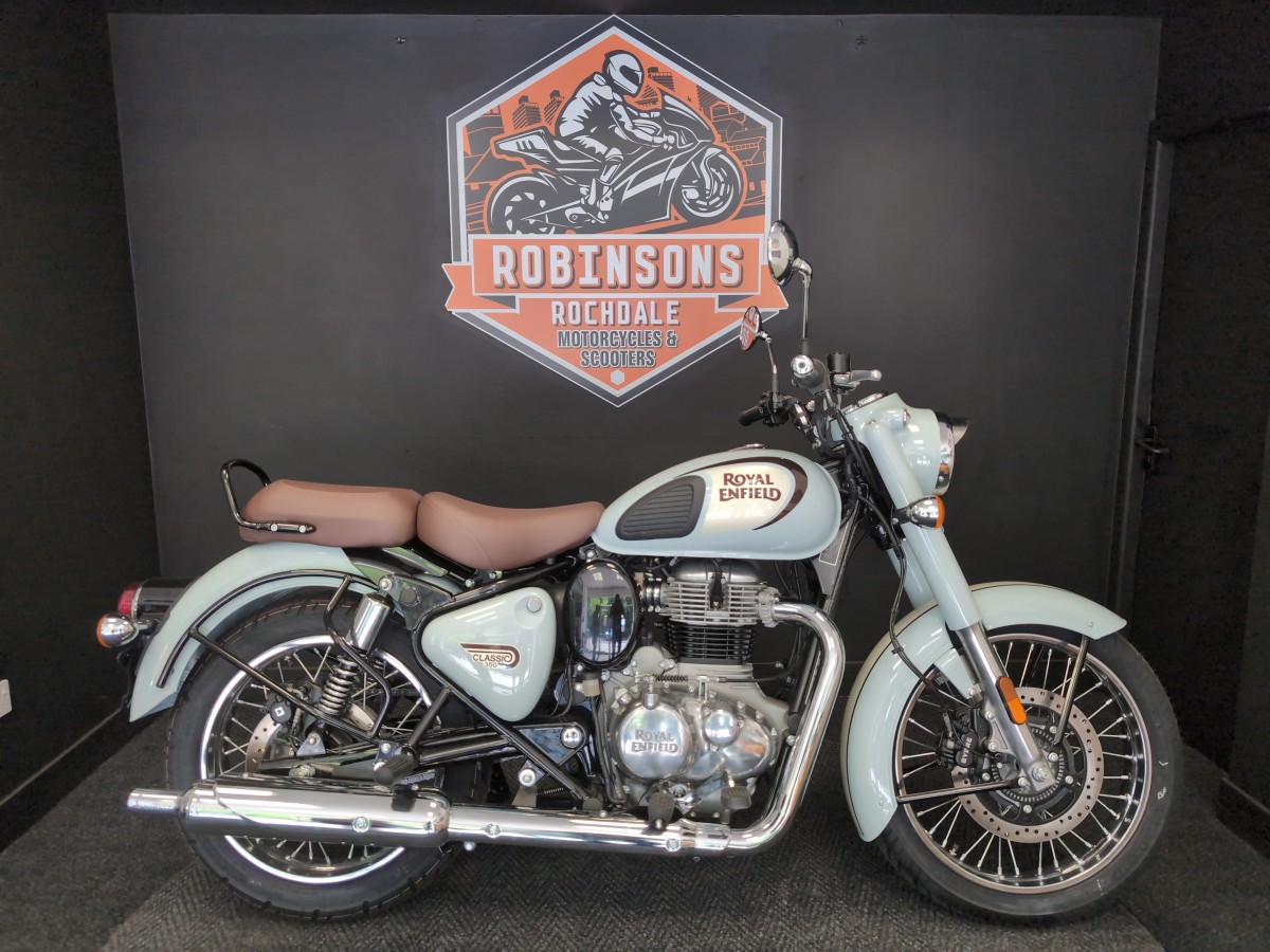 Used Royal Enfield CLASSIC 350 HALCYON GREY for sale - 78396297: Photo 2