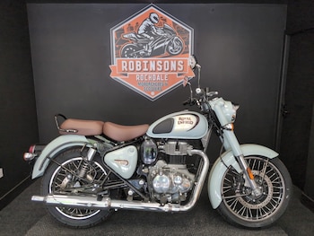 Used Royal Enfield CLASSIC 350 HALCYON GREY undefined for sale - bike-78396297: Photo