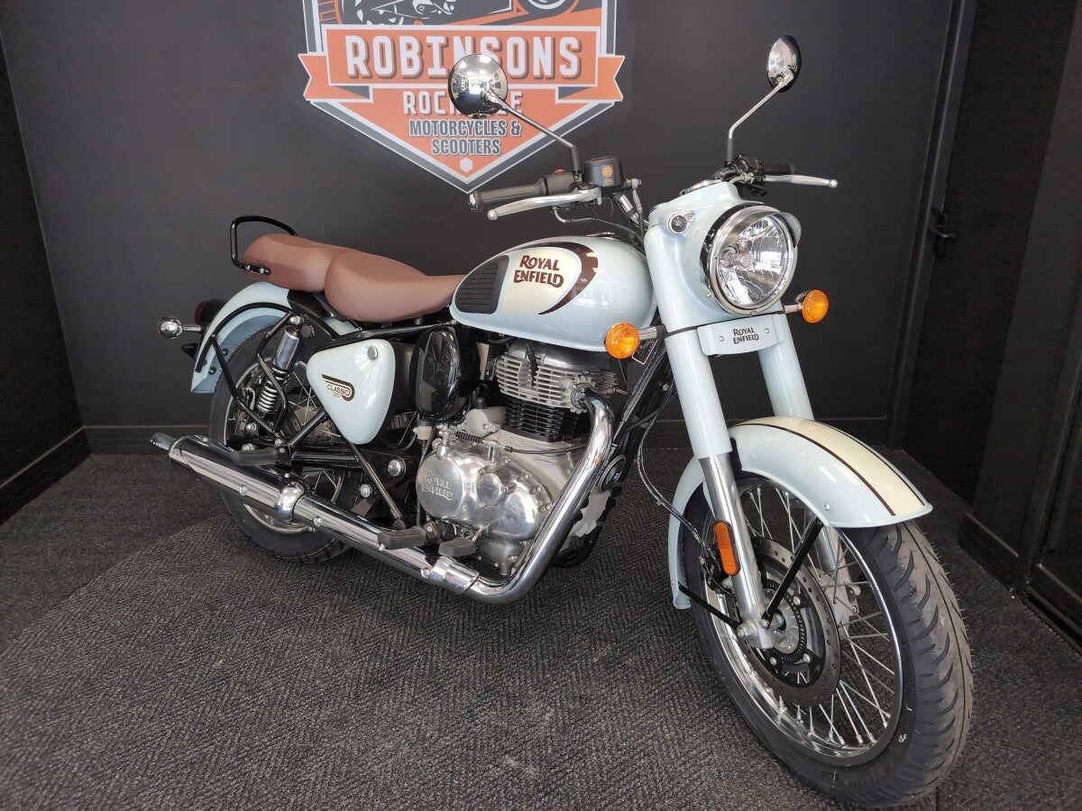 Used Royal Enfield CLASSIC 350 HALCYON GREY for sale - 78396297: Photo 3