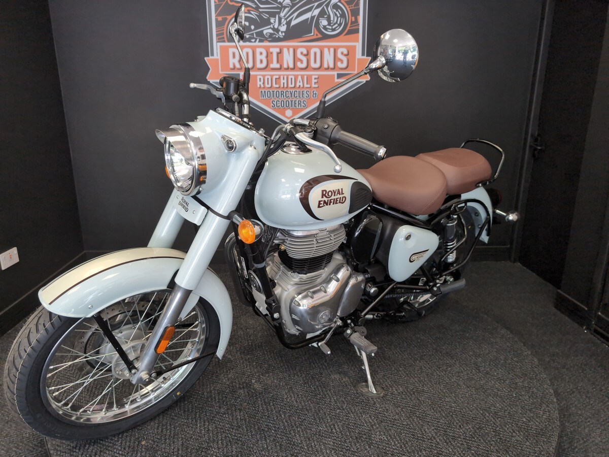 Used Royal Enfield CLASSIC 350 HALCYON GREY for sale - 78396297: Photo 7