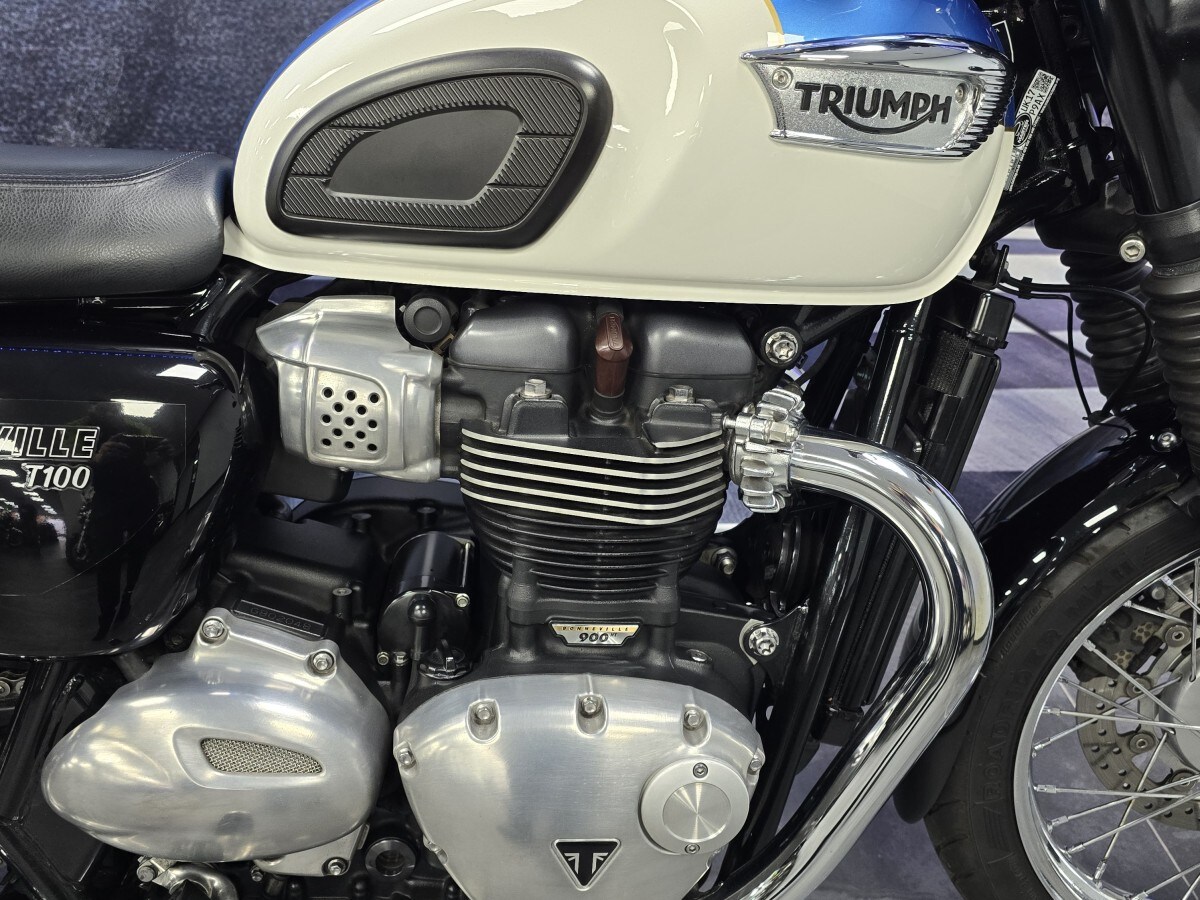 Used Triumph BONNEVILLE T100 2017 for sale - 78750893: Photo 6