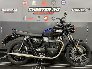 Used Triumph BONNEVILLE T100 STEALTH EDITION 2024 for sale - bike-78393805: Photo